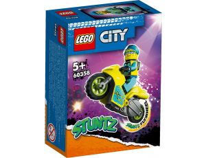 Klocki Cybermotocykl Kaskaderski LEGO City
