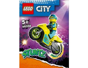 Klocki Cybermotocykl Kaskaderski LEGO City - image 2
