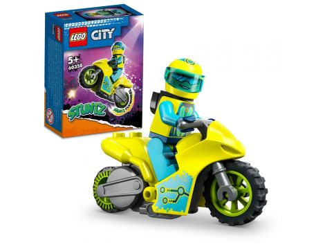 Klocki Cybermotocykl Kaskaderski LEGO City - 3