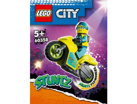 Klocki Cybermotocykl Kaskaderski LEGO City - 6