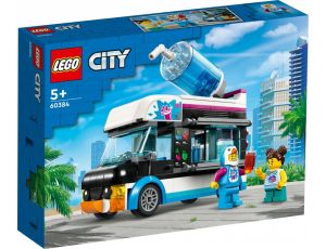 Klocki LEGO City Pingwinia furgonetka ze slushem 60384