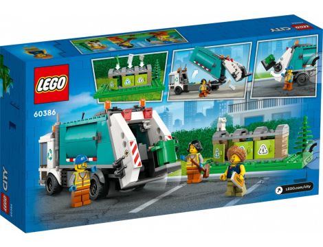 Klocki LEGO City Ciężarówka recyklingowa 60386 - 3