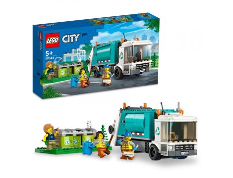 Klocki LEGO City Ciężarówka recyklingowa 60386 - 4