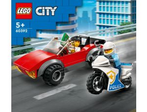 Klocki LEGO City Motocykl Policyjny - Pościg Za Samochodem 60392 - image 2