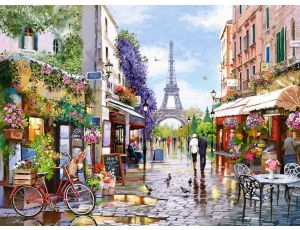 Puzzle Kwitnący Paryż Castorland 3000el - image 2
