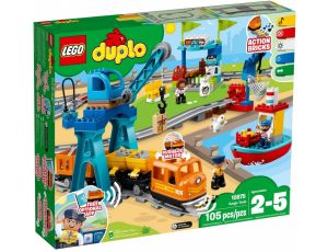 Klocki LEGO DUPLO Pociąg Towarowy10875