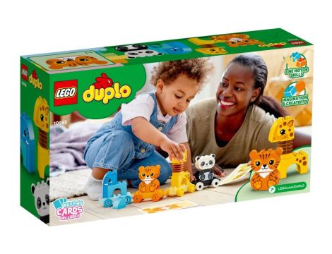 Klocki LEGO DUPLO Pociąg ze zwierzątkami 10955 - 2