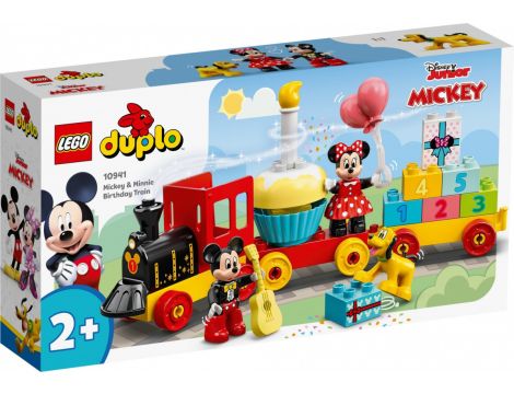 Klocki LEGO DUPLO Disney Urodzinowy Pociąg Myszek 10941