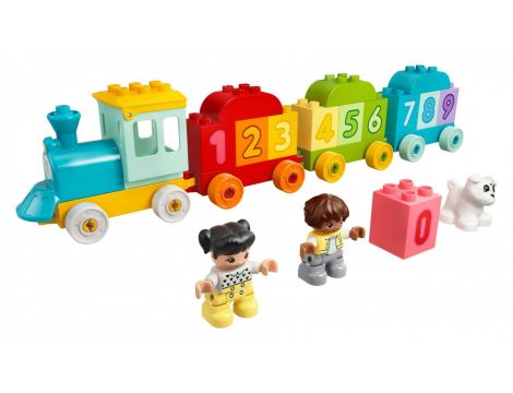 Klocki LEGO DUPLO Pociąg Z Cyferkami - Nauka Liczenia 10954 - 6
