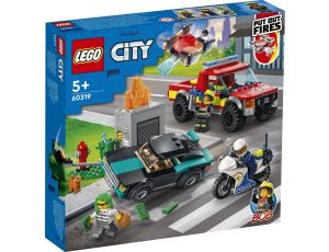 Klocki Akcja Strażacka I Policyjny Pościg Lego City