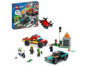 Klocki Akcja Strażacka I Policyjny Pościg Lego City - image 2