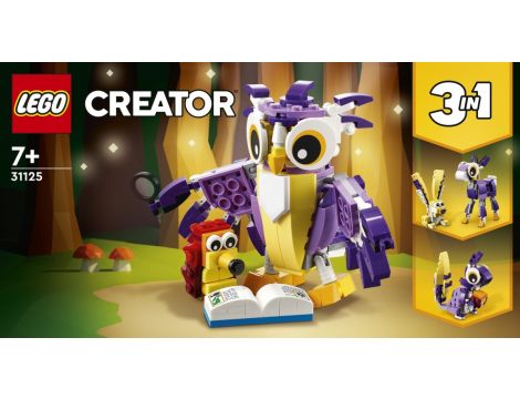 Klocki LEGO Creator Fantastyczne Leśne Stworzenia 31125 - 2