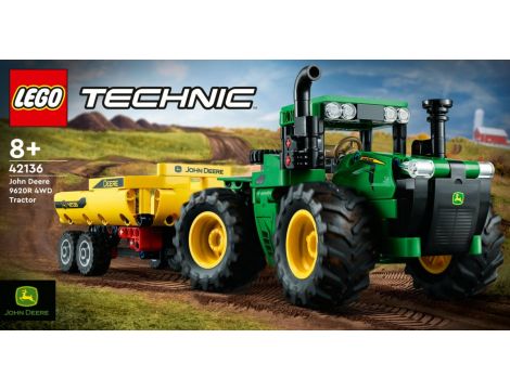 Klocki LEGO Technic Traktor John Deere 9620R 4WD 42136 - 2