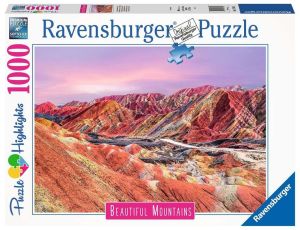 Puzzle Góry Tęczowe Ravensburger 1000el