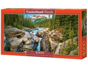 Puzzle Kanion Mistaya Park Narodowy Banff Kanada Castorland 4000el