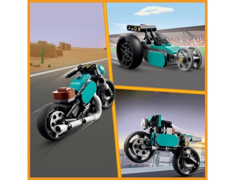 Klocki LEGO Creator Motocykl Vintage 31135 - 6