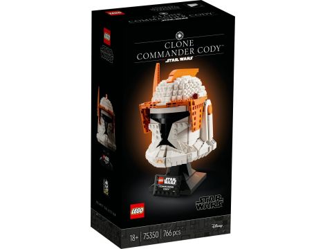 Klocki LEGO Star Wars Hełm Dowódcy Klonów Codyego 75350