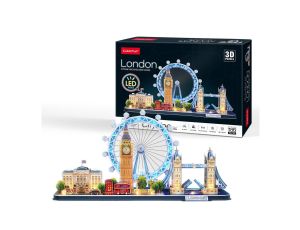 Puzzle 3D LED City Line Londyn od Cubic Fun