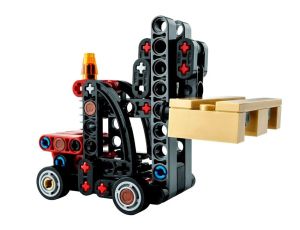 Klocki LEGO Technic Wózek Widłowy Z Paletą 30655 - image 2