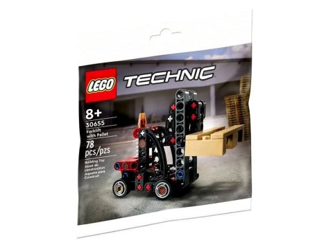 Klocki LEGO Technic Wózek Widłowy Z Paletą 30655