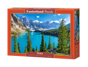 Puzzle Jezioro Moraine Kanada Castorland 500el