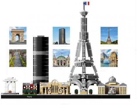 Klocki LEGO Architecture Paryż 21044 - 3