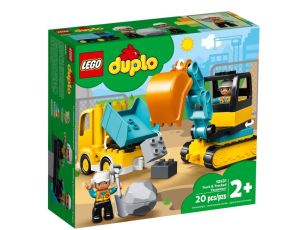 Klocki LEGO DUPLO Ciężarówka I Koparka Gąsienicowa 10931