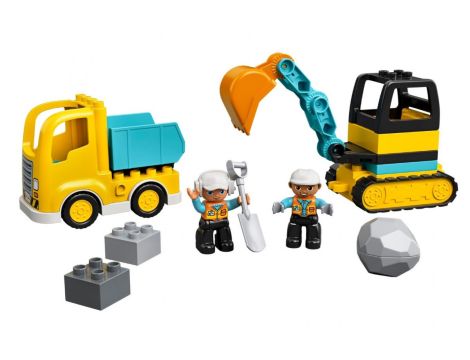 Klocki LEGO DUPLO Ciężarówka I Koparka Gąsienicowa 10931 - 2