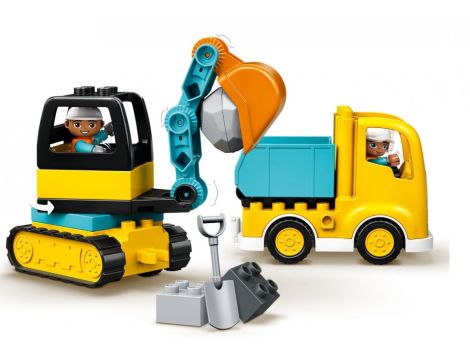 Klocki LEGO DUPLO Ciężarówka I Koparka Gąsienicowa 10931 - 4