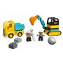 Klocki LEGO DUPLO Ciężarówka I Koparka Gąsienicowa 10931 - 3