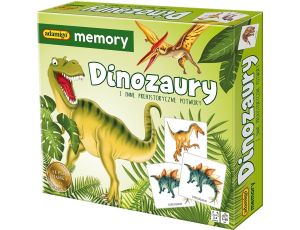 Gra Dinozaury Memory Adamigo