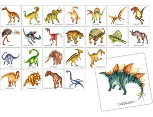 Gra Dinozaury Memory Adamigo - image 2