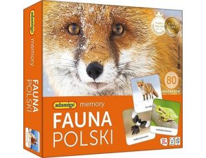 Gra Fauna Polski Memory Adamigo