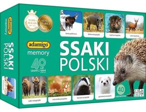 Gra Ssaki Polski Memory Mini Adamigo