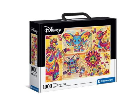 Puzzle Brief Case Disney Classic Clementoni 1000el