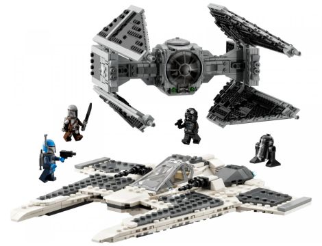 Klocki LEGO Star Wars Mandaloriański Kieł vs. TIE Interceptor 75348 - 2