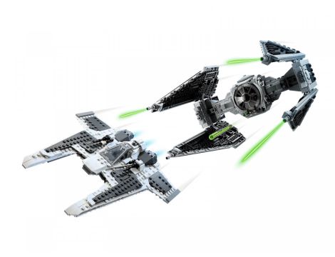 Klocki LEGO Star Wars Mandaloriański Kieł vs. TIE Interceptor 75348 - 3
