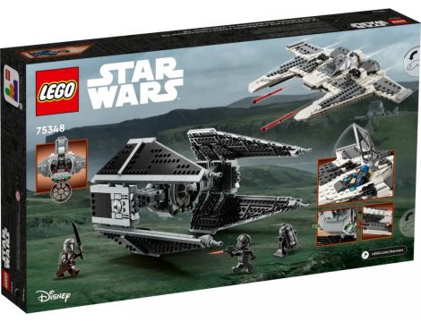 Klocki LEGO Star Wars Mandaloriański Kieł vs. TIE Interceptor 75348 - 6
