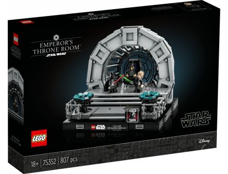 Klocki LEGO Star Wars Diorama: Sala tronowa Imperatora 75352