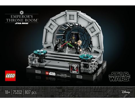 Klocki LEGO Star Wars Diorama: Sala tronowa Imperatora 75352 - 4