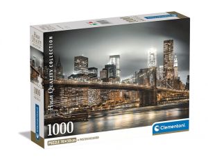Puzzle Compact New York Skyline Clementoni 1000el