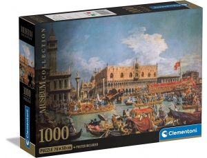Puzzle Compact Museum Clementoni 1000el