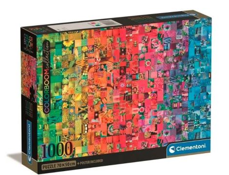 Puzzle Compact Colorboom Collection Clementoni 1000el