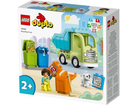 Klocki LEGO Duplo Ciężarówka recyclingowa 10987 - 6