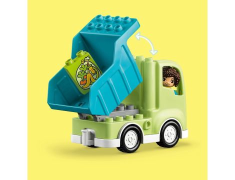Klocki LEGO Duplo Ciężarówka recyclingowa 10987 - 9