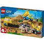 Klocki LEGO City Ciężarówki I Dźwig Z Kulą Wyburzeniową 60391 - 4