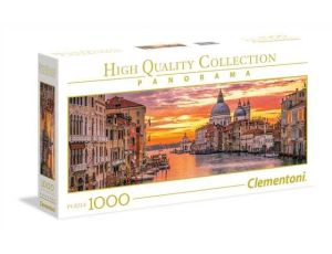 Puzzle Panorama High Quality The Grand Canal - Venice Clementoni 1000el