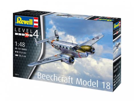 Model Samolotu Beechcraft 18 Revell - 3
