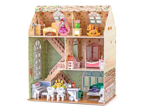 Puzzle 3D Domek dla lalek Dreamy Cubic Fun - 2
