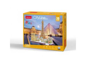 Puzzle 3D City Line Paris od Cubic Fun